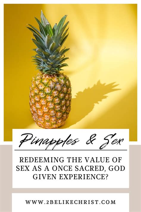 what does the pineapple mean sexually